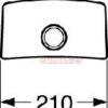 Крышка бачка Gustavsberg Logic GB8193B901
